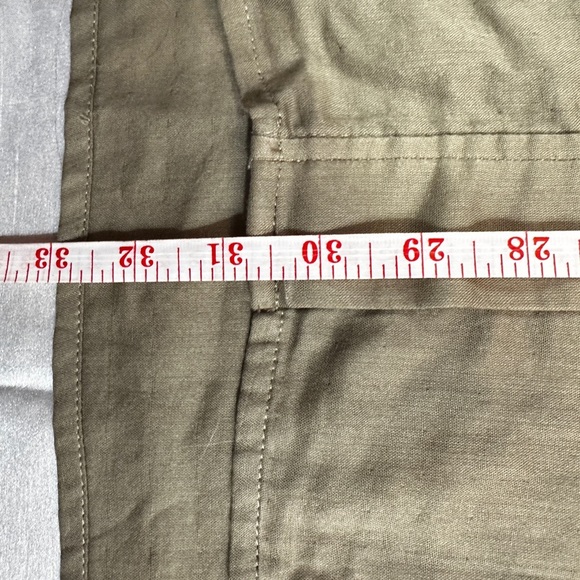 Banana Republic Olive Green Shirt Dress - Picture 11 of 12